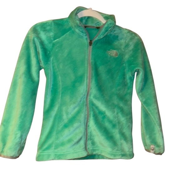 NORTH face youth girls 3 in 1 triclimate ski jacket coat size 7/8 gray/teal - Picture 3 of 7